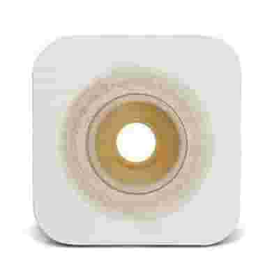 PLACCA CONVESSA NATURA+ PRETAGLIATA 35 MM FLANGIA 45 MM DURAHESIVE E CEROTTO MICROPOROSO 5 PEZZI
