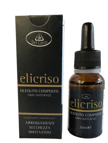 Oleolito Elicriso e Camomilla Romana, 20ml per la Pelle