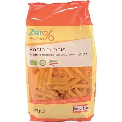 Zero% Glutine Pasta Mais Penne Bio 500 G