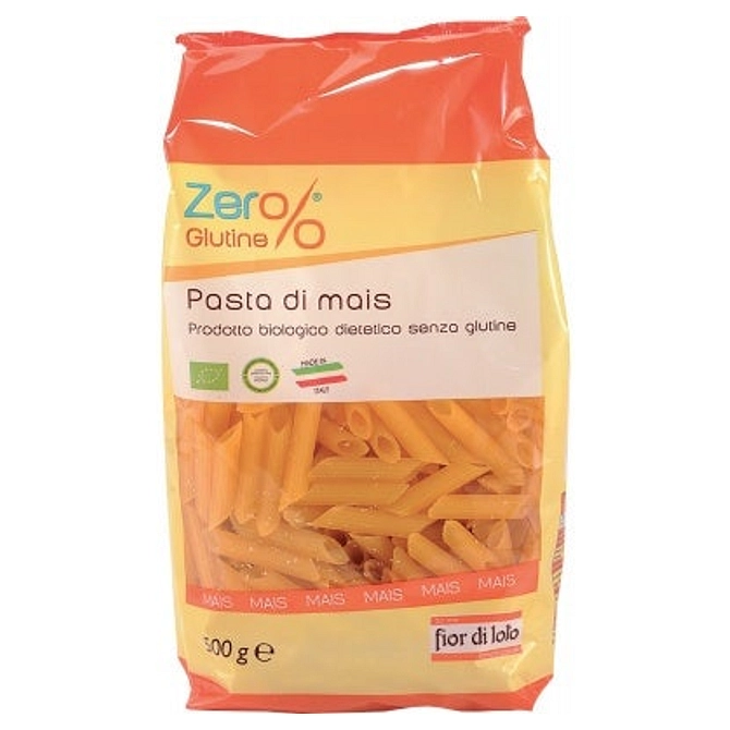 Zero% Glutine Pasta Mais Penne Bio 500 G