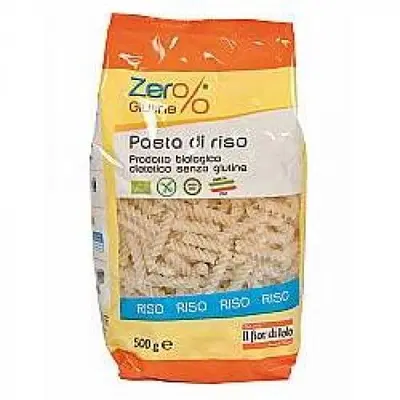 ZERO% GLUTINE PASTA RISO FUSILLI SENZA GLUTINE BIO 500 G ZERO% GLUTINE PASTA RISO FUSILLI SENZA GLUTINE BIO 500 G