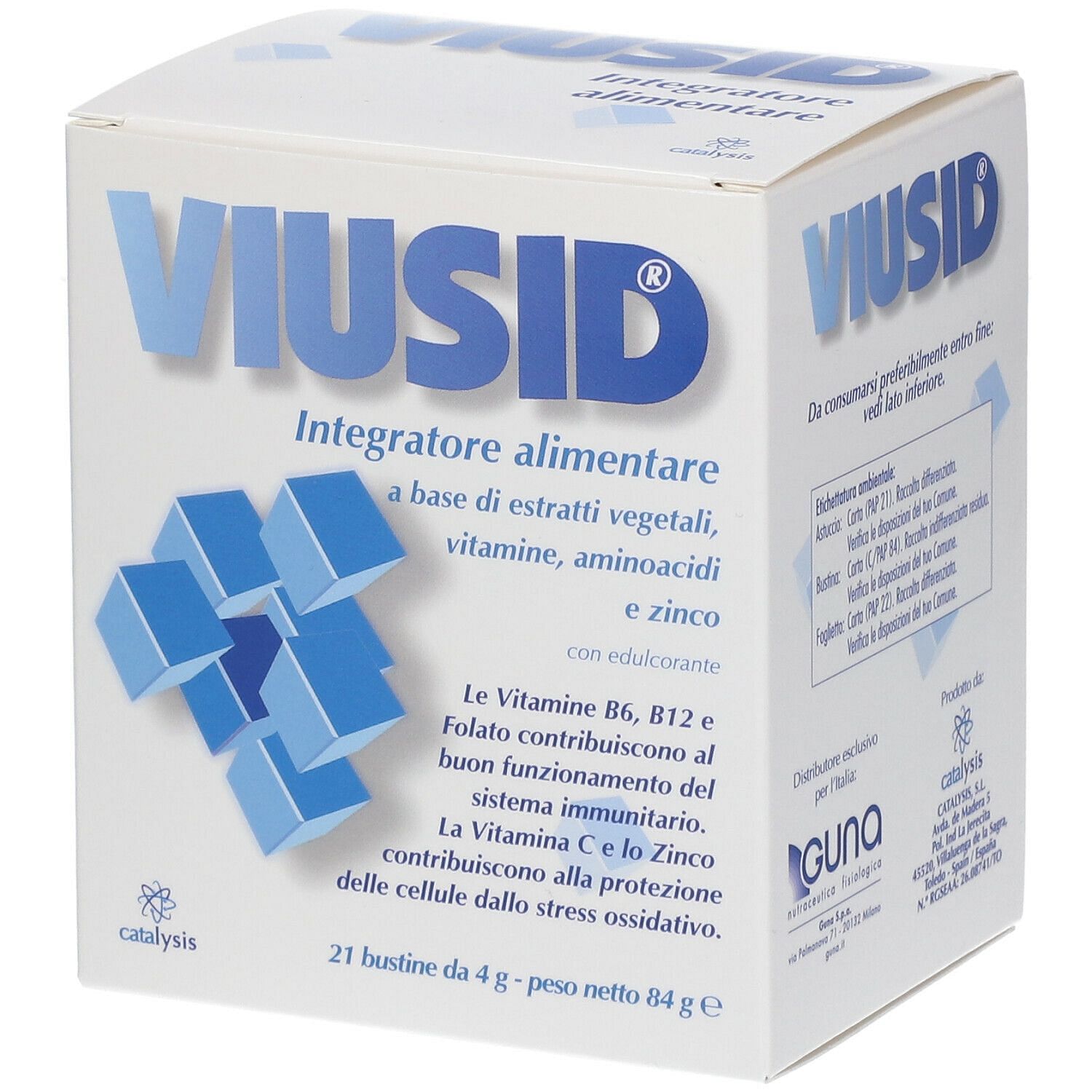 Viusid 21 Bustine 84 G