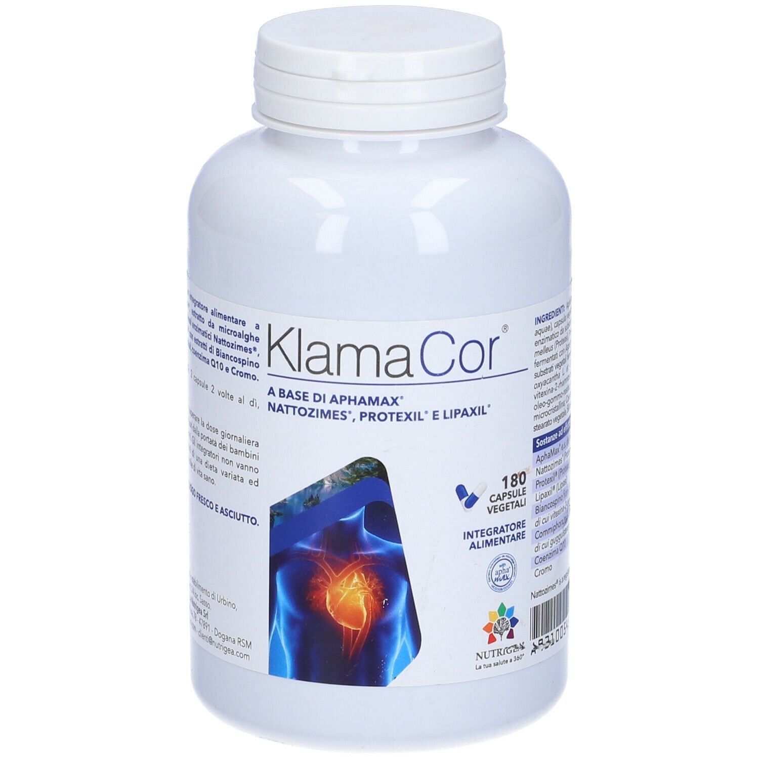 Klamacor 180 Capsule Vegetali