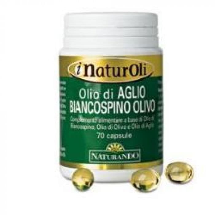 Naturoli Olio Di Aglio Biancospino Olivo 70 Softgel