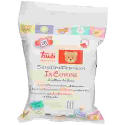 TRUDI BABY CARE SALVIETTINE IN COTONE 20 PEZZI
