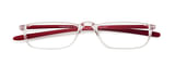 OCCHIALE DA LETTURA PREMONTATO MEDI PHARM CAMBRIGE ROSSO +2,00