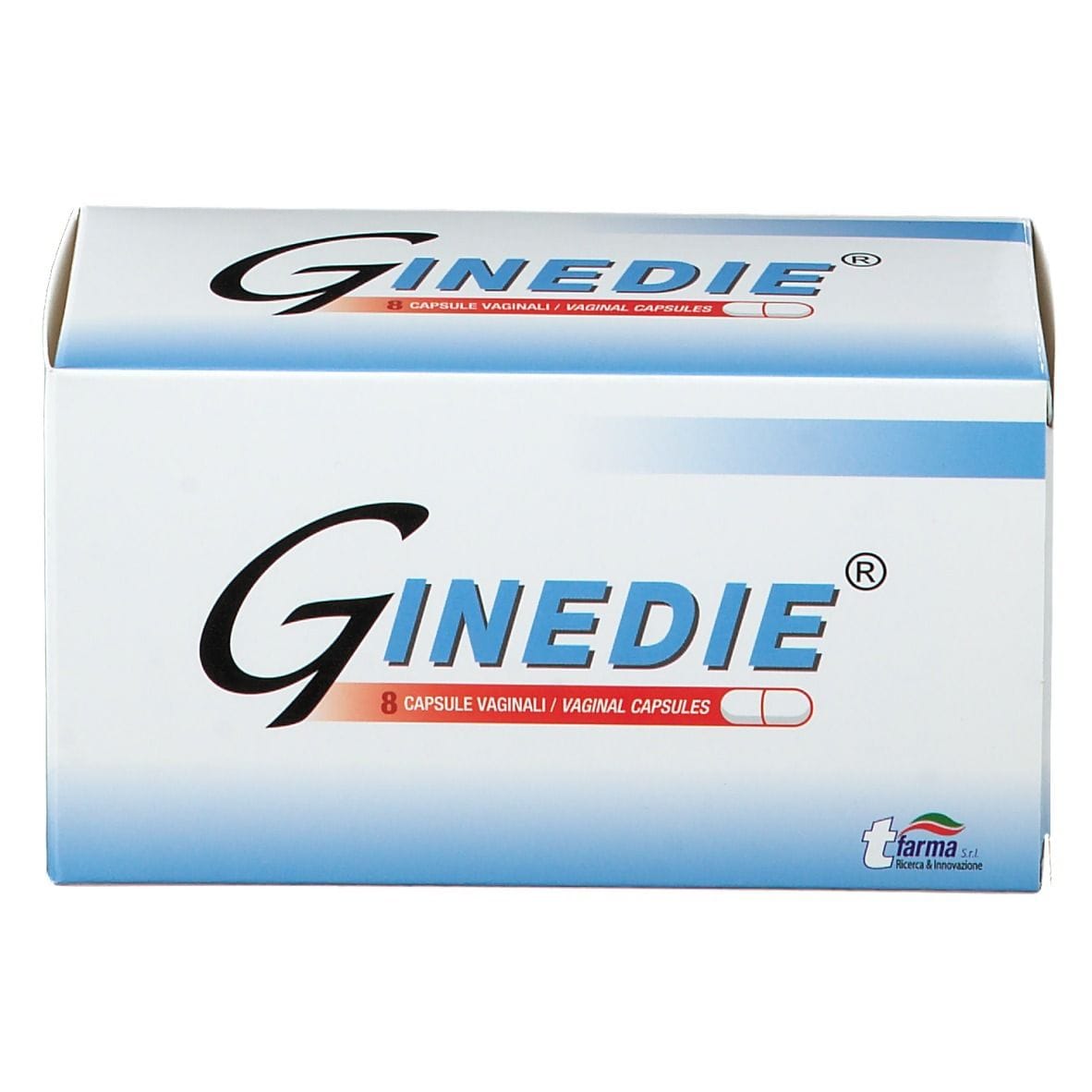 Ginedie capsule vaginali per l'equilibrio della flora, 8 pz