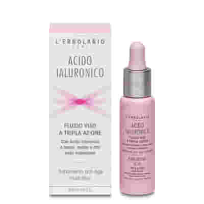 ACIDO IALURONICO FLUIDO VISO A TRIPLA AZIONE TRATTAMENTO ANTIAGE MULTIATTIVO 28 ML