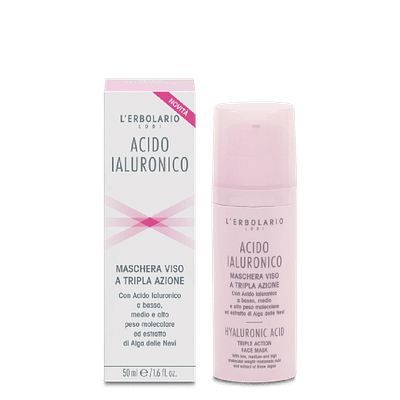 ACIDO IALURONICO FLUIDO VISO A TRIPLA AZIONE TRATTAMENTO ANTIAGE MULTIATTIVO 28 ML