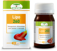 Integratore Lipo 260 per il colesterolo, 30 capsule