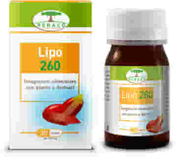 Integratore Lipo 260 per il colesterolo, 30 capsule