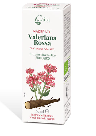 CAIRA VALERIANA ROSSA MACERATO IDROALCOLICO BIO GOCCE 50 ML