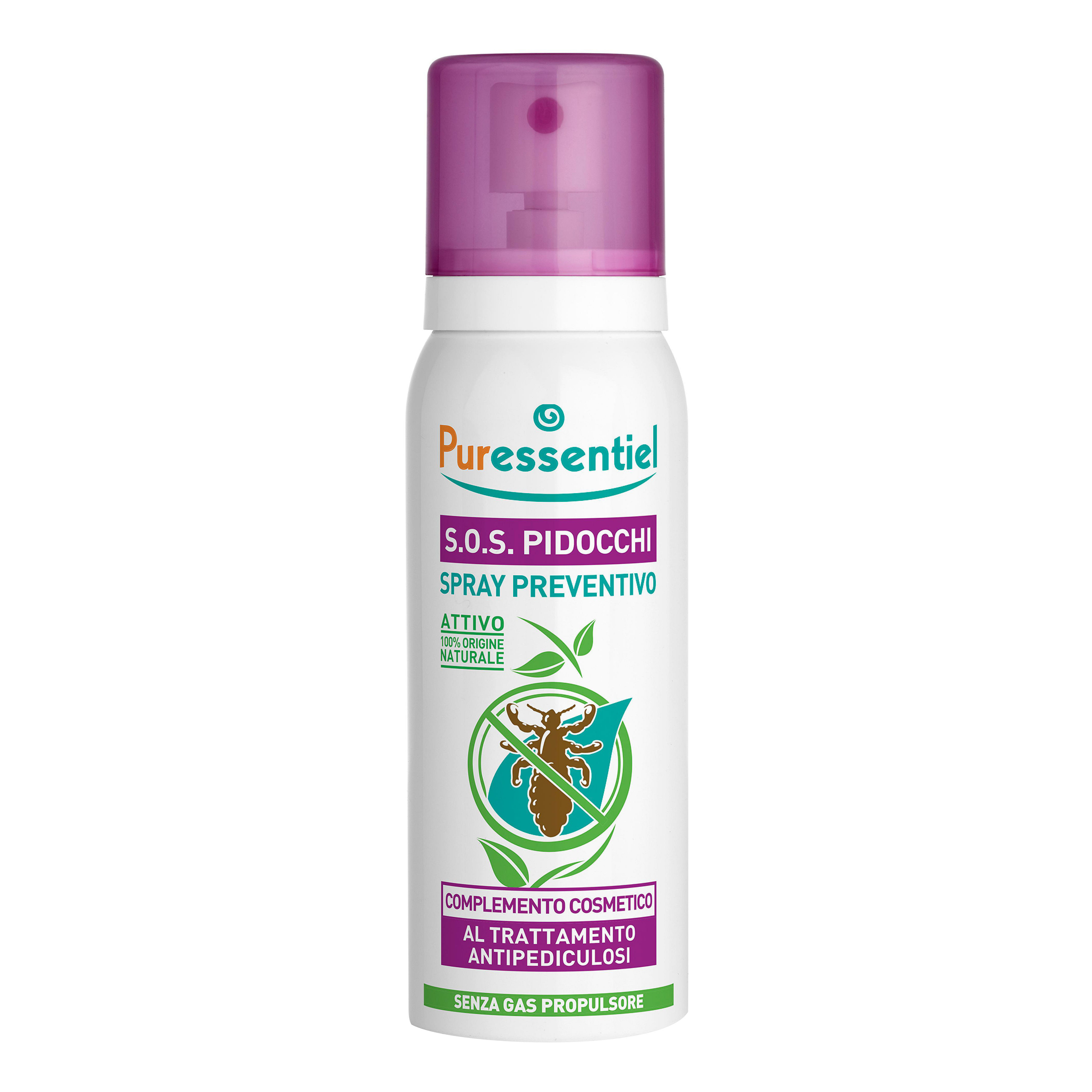 Puressentiel Sos Pidocchi Spray Preventivo 75 Ml