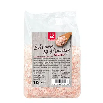 ALLE FONTI DEL SALE SALE DELL'HIMALAYA GROSSO 1 KG ALLE FONTI DEL SALE SALE DELL'HIMALAYA GROSSO 1 KG