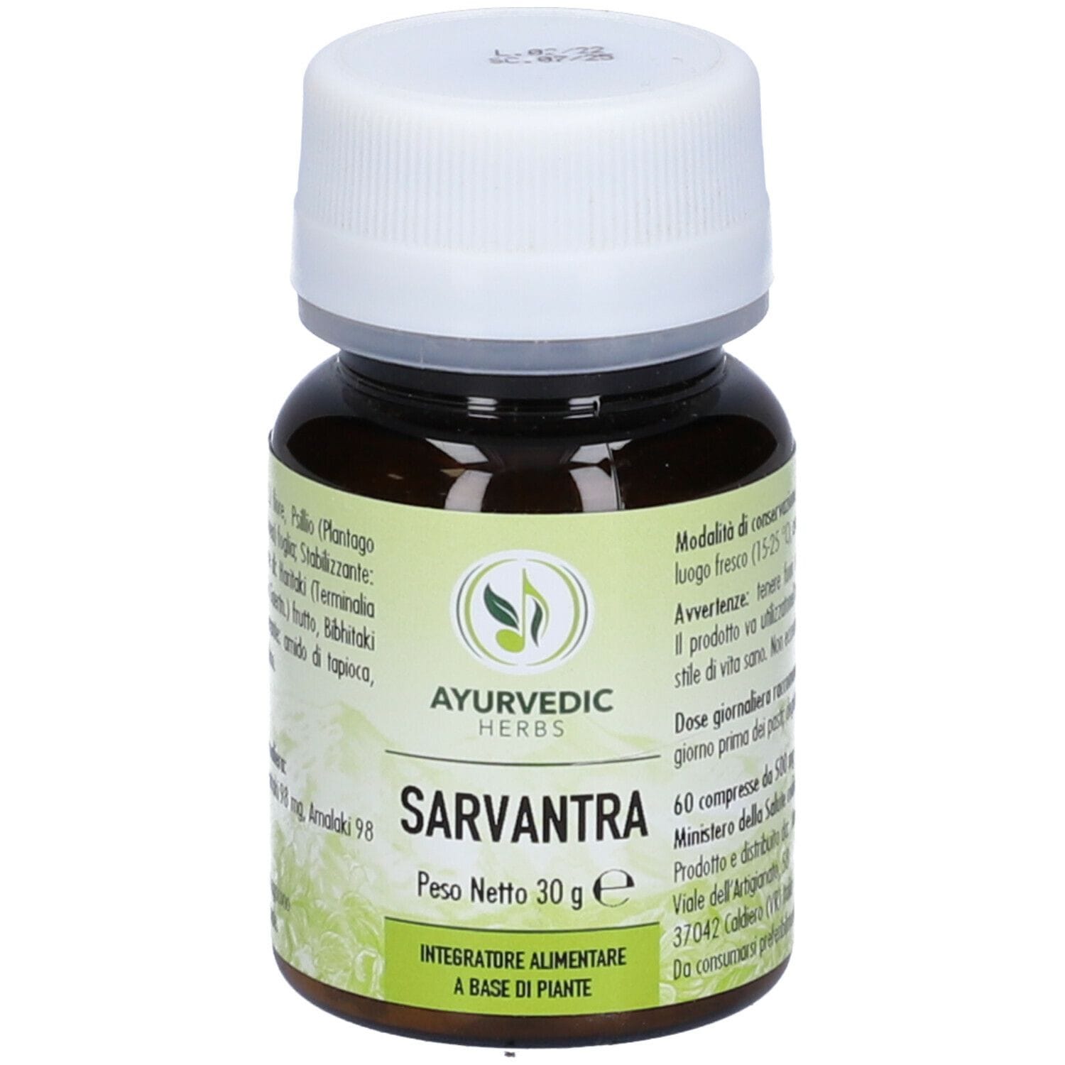 Integratore Sarvantra Maharishi Ayurveda, 60 compresse