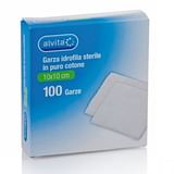 ALVITA GARZA STERILE IN TESSUTO NON TESSUTO 10X10CM 100 PEZZI