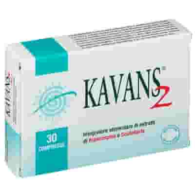 Integratore Kavans 2 per sonno e relax, 30 compresse