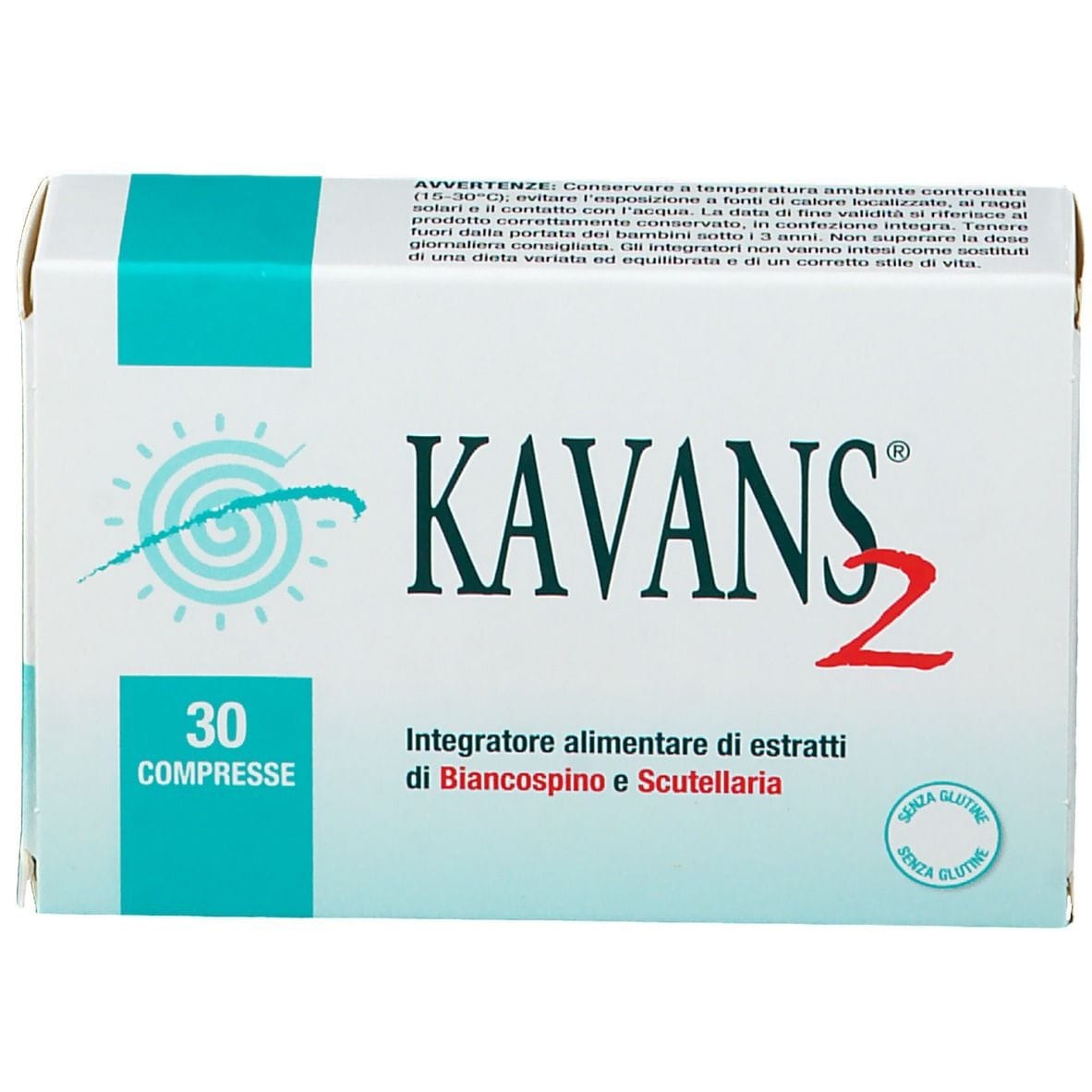 Integratore Kavans 2 per sonno e relax, 30 compresse