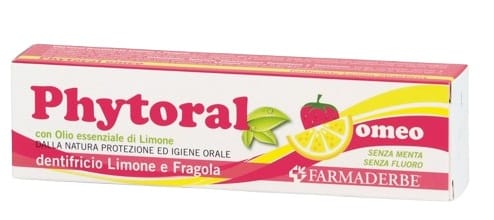 PHYTORAL DENTIFRICIO LIMONE FRAGOLA 75 ML