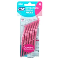 Scovolino TePe Angle Rosa 0,4mm per spazi interdentali, 6 pz