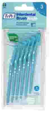 Scovolino TePe Angle Blu 0,6mm per spazi interdentali, 6 pz