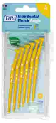 Scovolino TePe Angle Giallo 0,7mm, testina angolata 6 pezzi