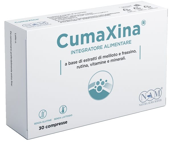 Integratore Cumaxina per microcircolo e drenaggio, 30 compresse