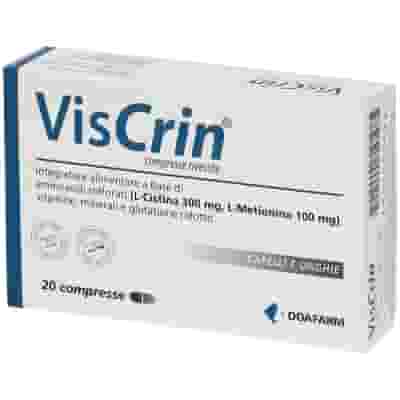 Integratore Viscrin per capelli e unghie sani, 20 compresse