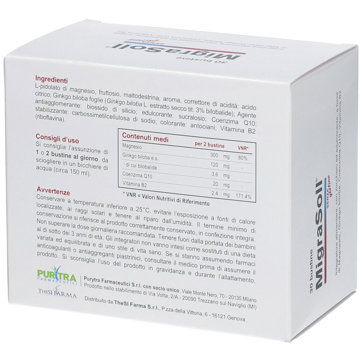 MIGRASOLL 30 BUSTINE