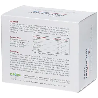 MIGRASOLL 30 BUSTINE MIGRASOLL 30 BUSTINE