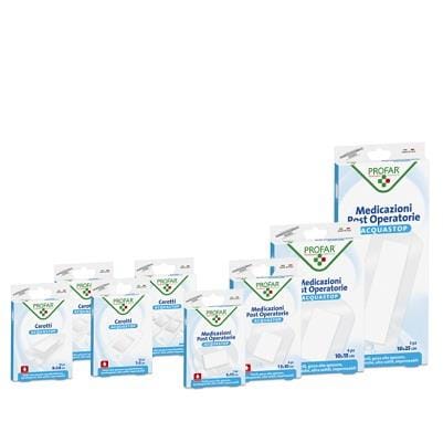 Medicazione post-operatoria Acquastop Profar 7,5x10 cm, 4 pz