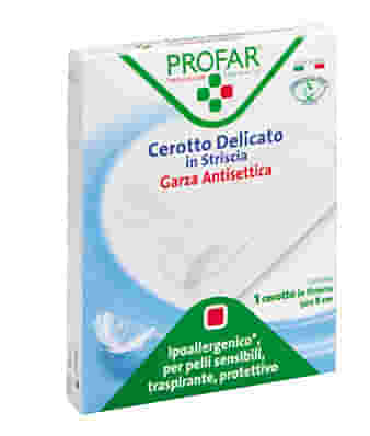 CEROTTO TESSUTO NON TESSUTO DELICATO 1 STRISCIA 50X8 CM PROFAR