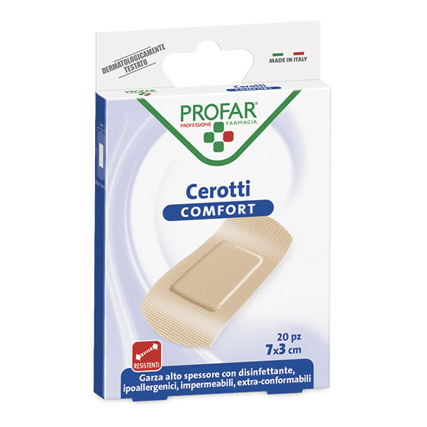 Cerotto Comfort Grande 7 X3 Cm 20 Pezzi Profar