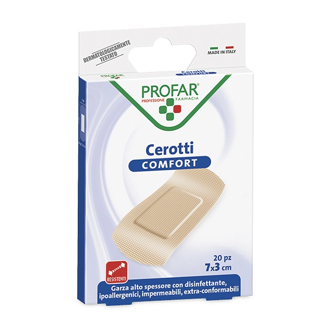 Comfort Cerotto Grande 7 X3 Cm Profar 20 Pezzi