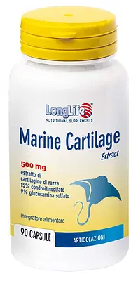 LONGLIFE MARINE CARTILAGE 90 CAPSULE DI GELATINA LONGLIFE MARINE CARTILAGE 90 CAPSULE DI GELATINA