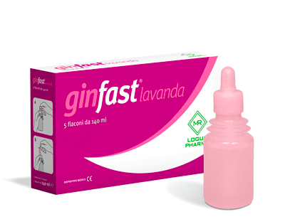 Lavanda Vaginale Ginfast Confezione Da 5 Flaconcini Da 140 Ml