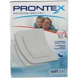 GARZA COMPRESSA PRONTEX SOFT PAD 10X12,5 6 PEZZI (5 TNT + 1 IMPERMEABILE AQUA PAD)