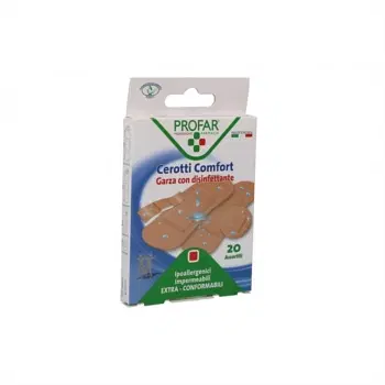 CEROTTO COMFORT ASSORTITI 20 PEZZI PROFAR CEROTTO COMFORT ASSORTITI 20 PEZZI PROFAR