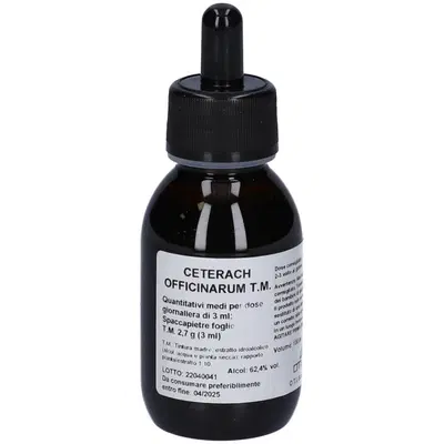 CETERACH OFFICINARIUM TINTURA MADRE GOCCE 100ML CETERACH OFFICINARIUM TINTURA MADRE GOCCE 100ML