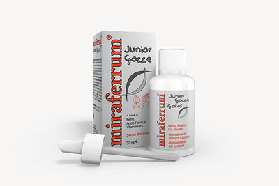 Integratore Miraferrum Junior con ferro per bambini, 30ml