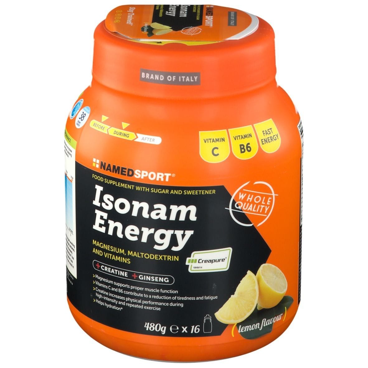 ISONAM ENERGY LEMON POLVERE 480 G