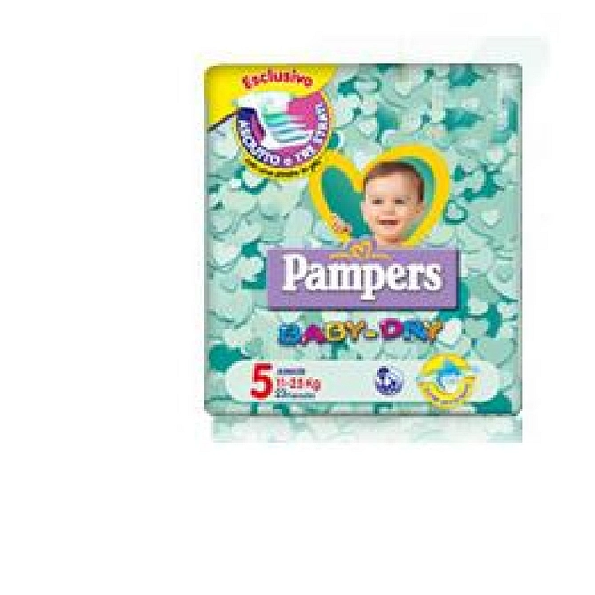 Pampers Baby Dry Junior Pacco Doppio 46 Pezzi