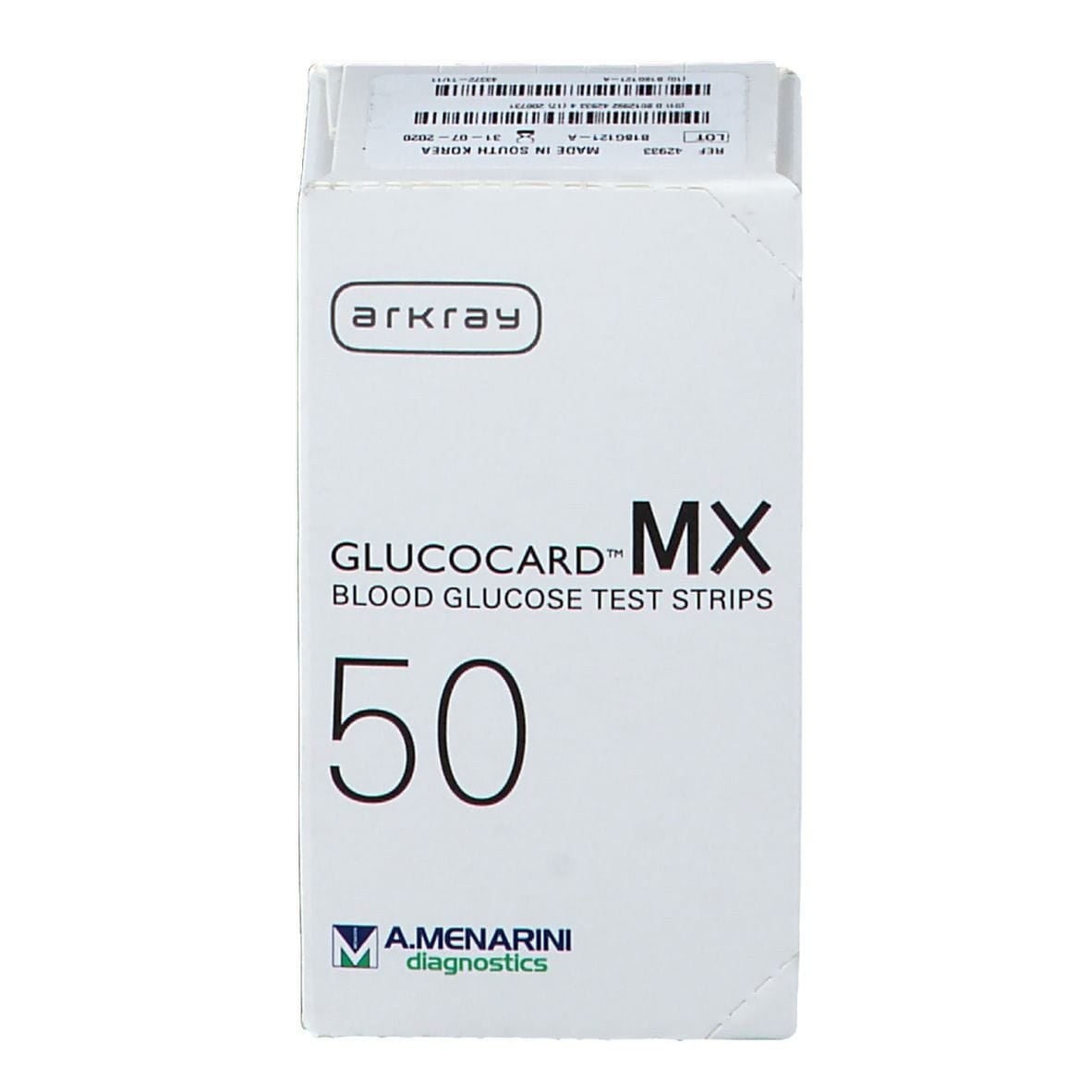 STRISCE MISURAZIONE GLICEMIA GLUCOCARD MX 50 PEZZI