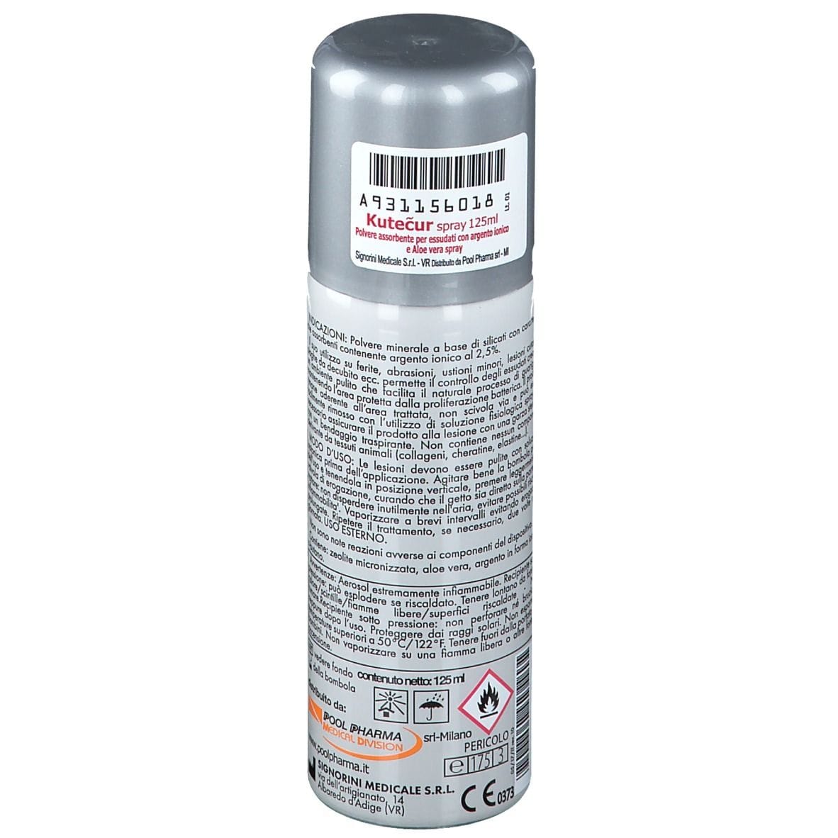 KUTECUR SPRAY POLVERE ASSORBENTE 125 ML