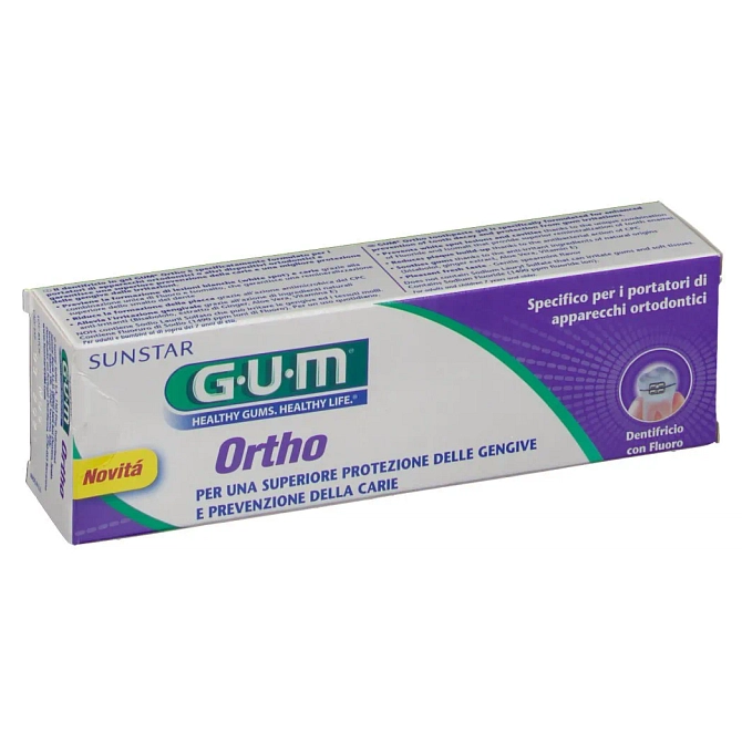 Gum Ortho Gel Dentifricio 75 Ml