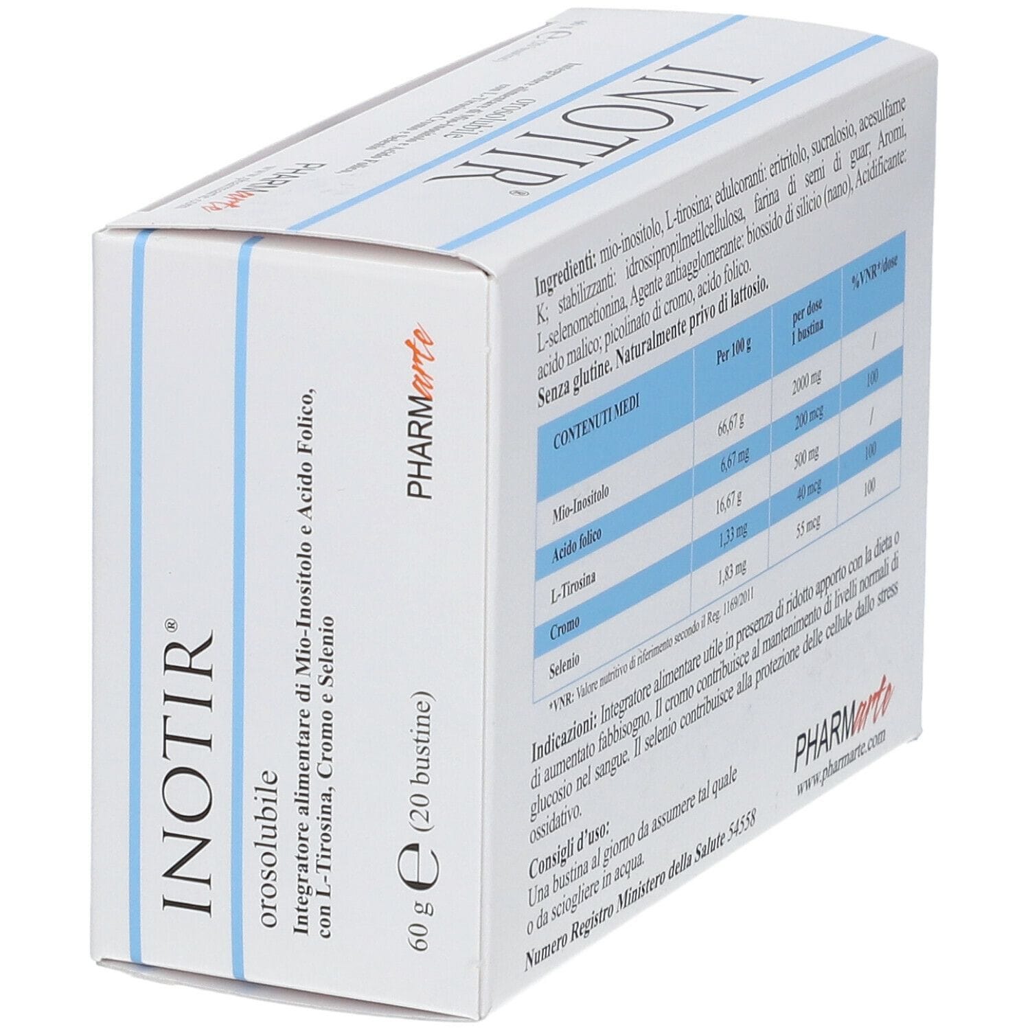INOTIR 20 BUSTINE OROSOLUBILI