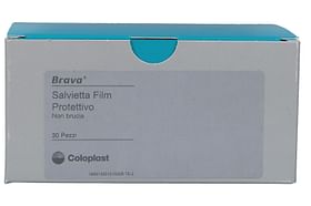 Brava Film Protettivo Salviette Per Stomia A Base Di Silicone 30 Pezzi