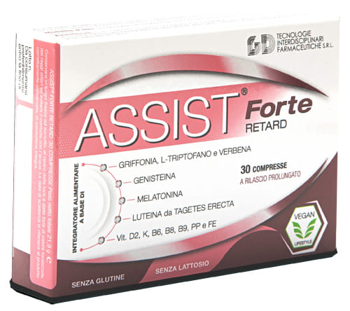Integratore Assist Forte Retard per la Menopausa, 30 compresse
