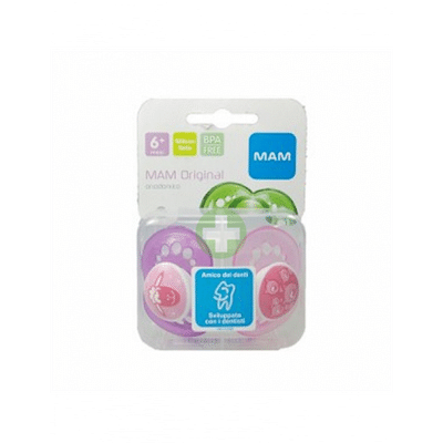 MAM ORIGINAL SUCCHIETTO 6+ CAUCCIU' CONFEZIONE DOPPIA