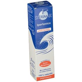 Sterimar Ipertonico Naso Chiuso Rame E Manganese Spray 50 Ml